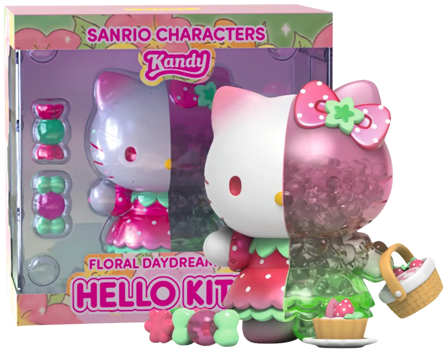 Mighty Jaxx keräilyhahmo Kandy Hello Kitty Floral Daydream - 5