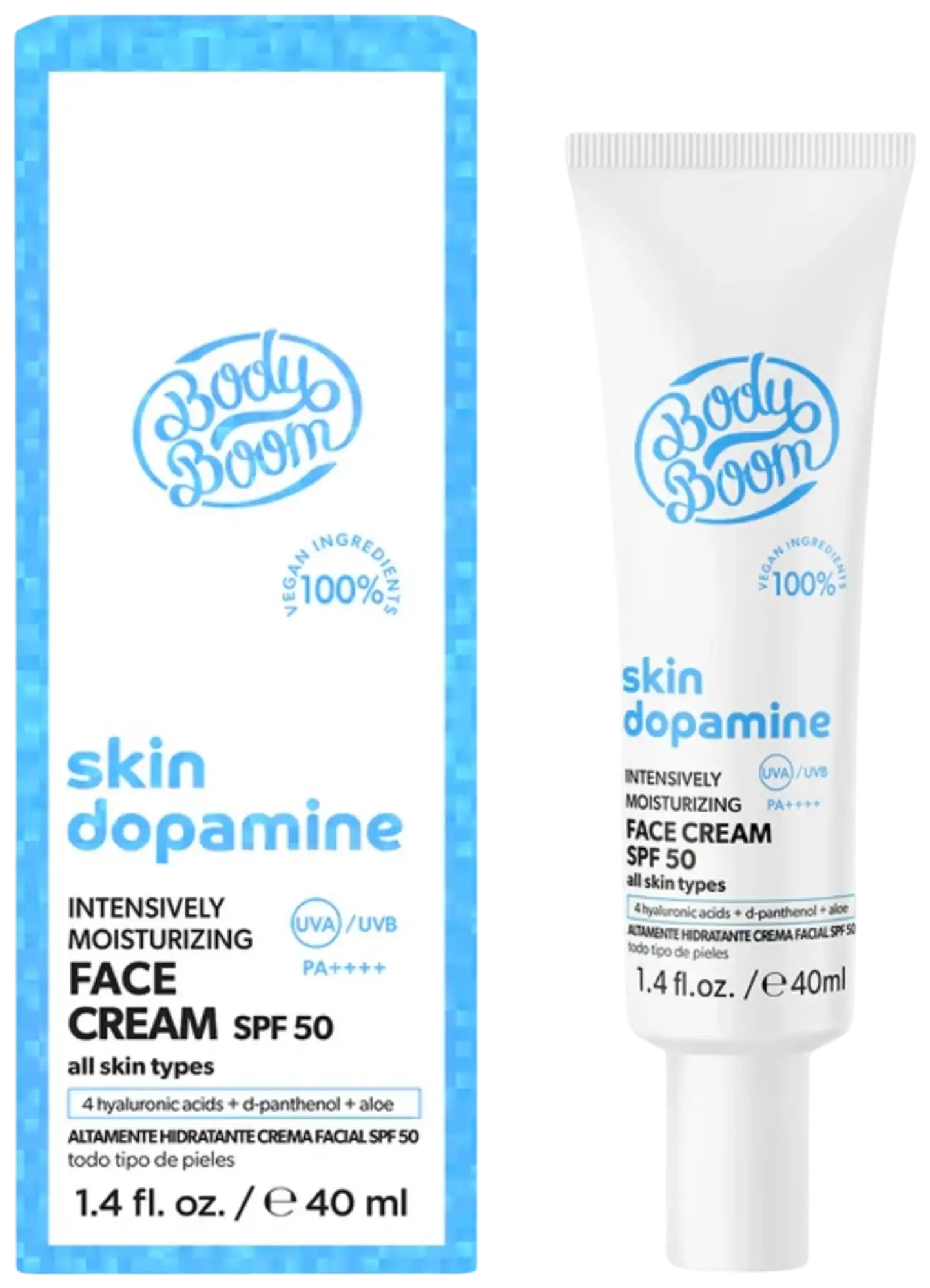 BodyBoom skin dopamine SK 50 tehokosteuttava kasvovoide 40ml