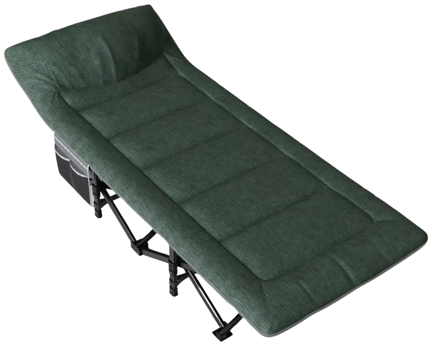 Nordcore retkisänky premium, vihreä- 190x68x40cm - max 200kg - 1