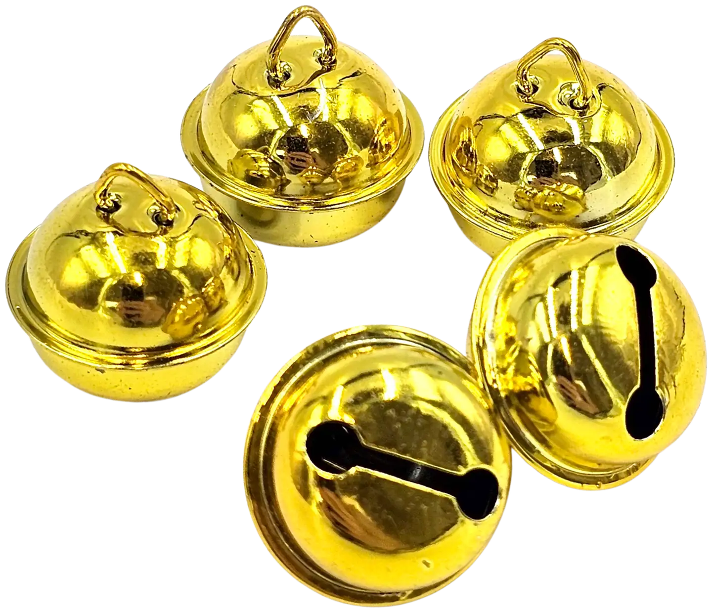 J.K. Primeco Isot kulkuset kulta 5kpl - 2