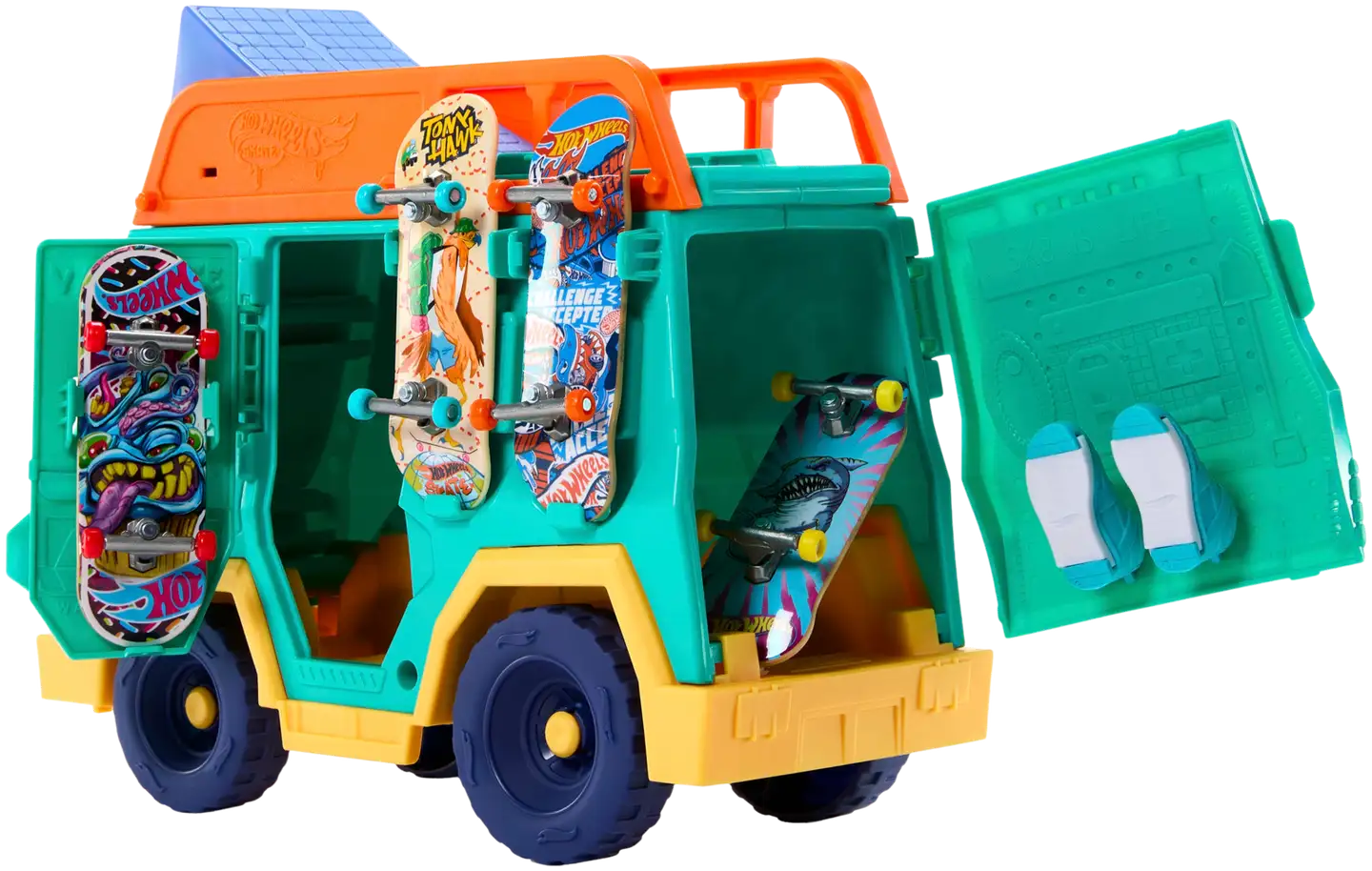 Hot Wheels Skate Van -Leikkisetti - 4