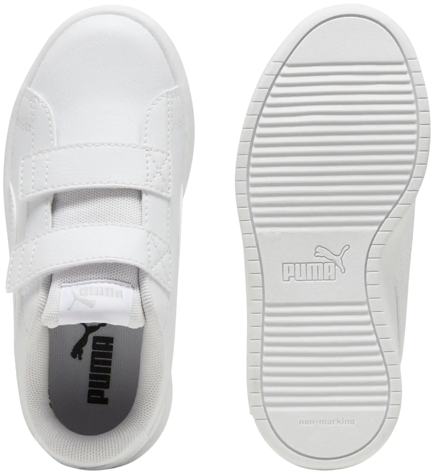 Puma lasten tennarit Rickie Classic V Ps - PUMA White-PUMA White - 4