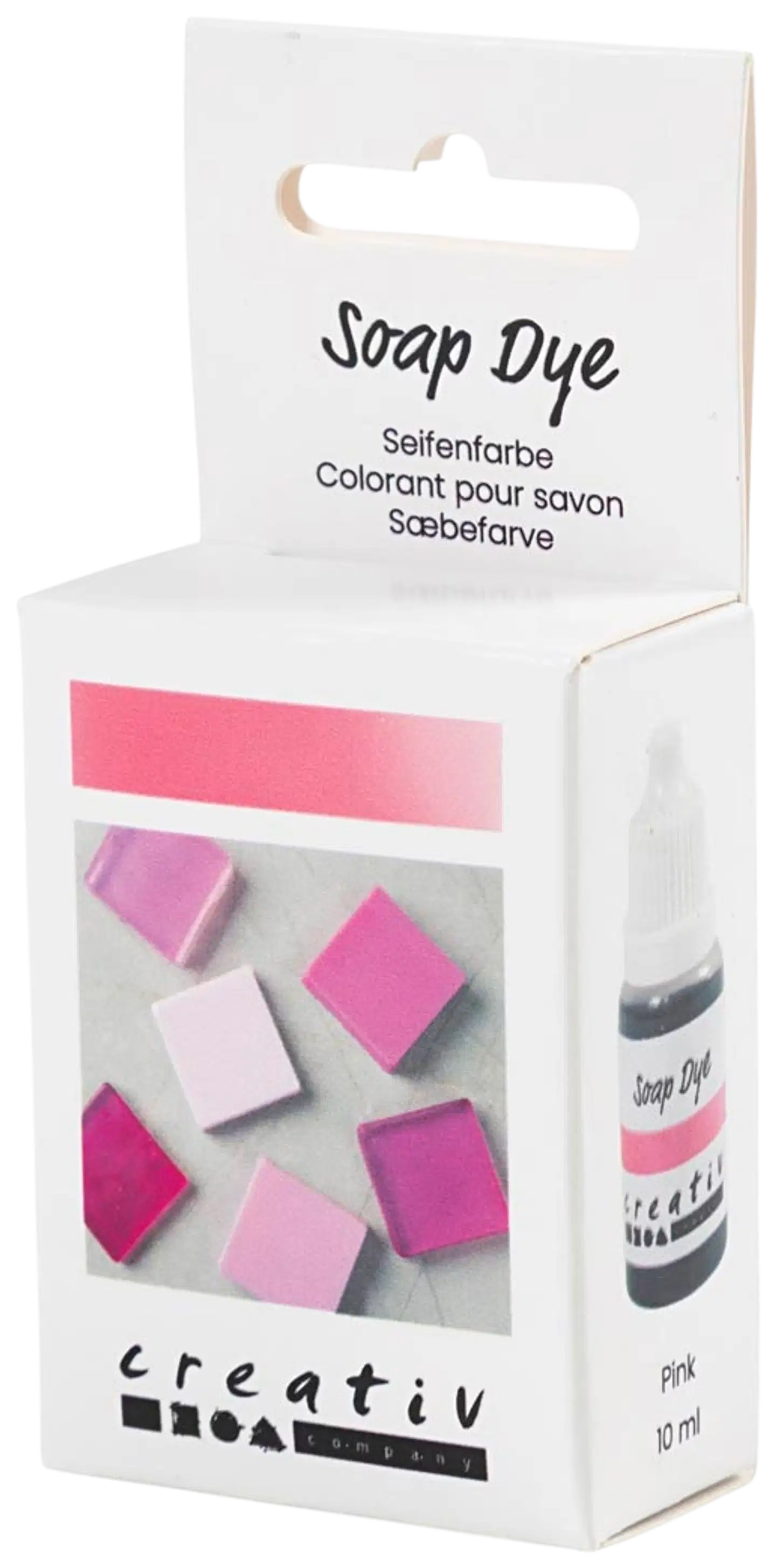 Creativ Company saippuaväri, rosa/pinkki, 10 ml - 4
