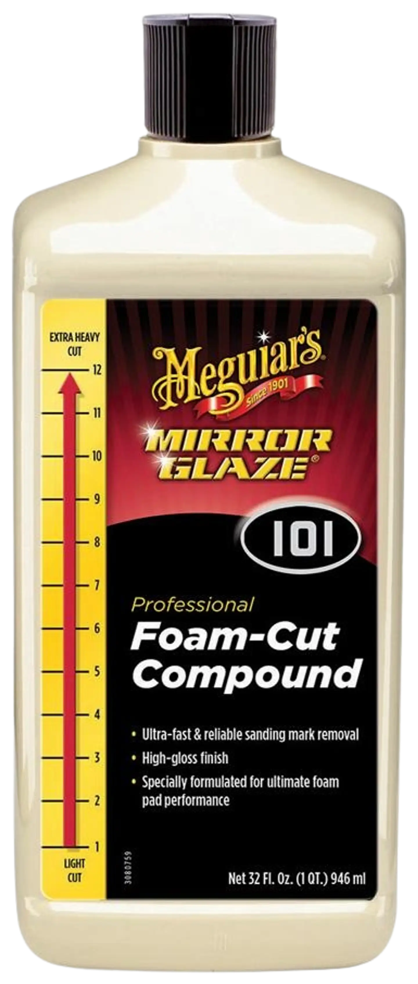 Meguiars mirror glaze foam cut compound kiilloitusaine