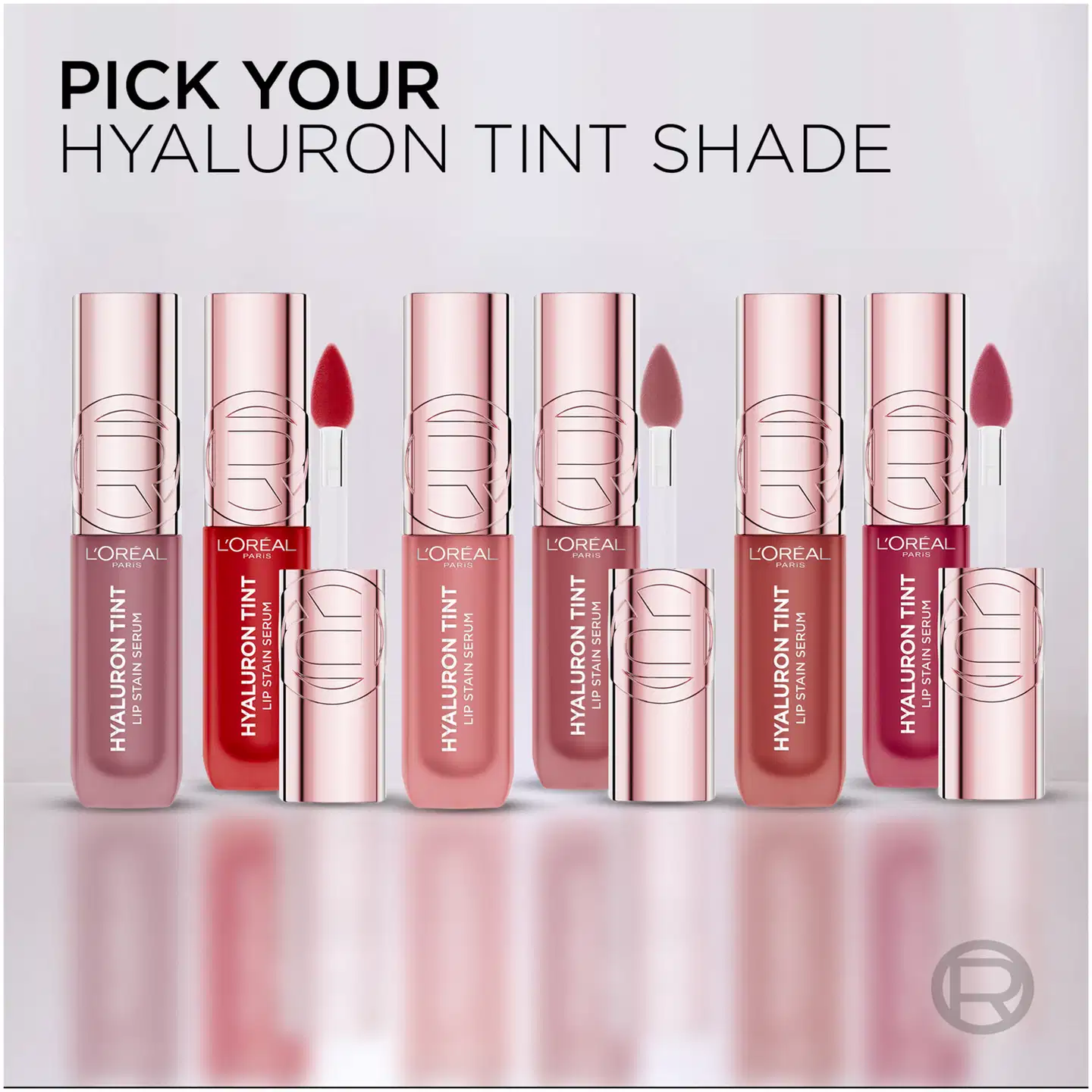 L'Oréal Paris Hyaluron Lip Stain Serum Worth it 5 ml - Smokey Mauve - 8