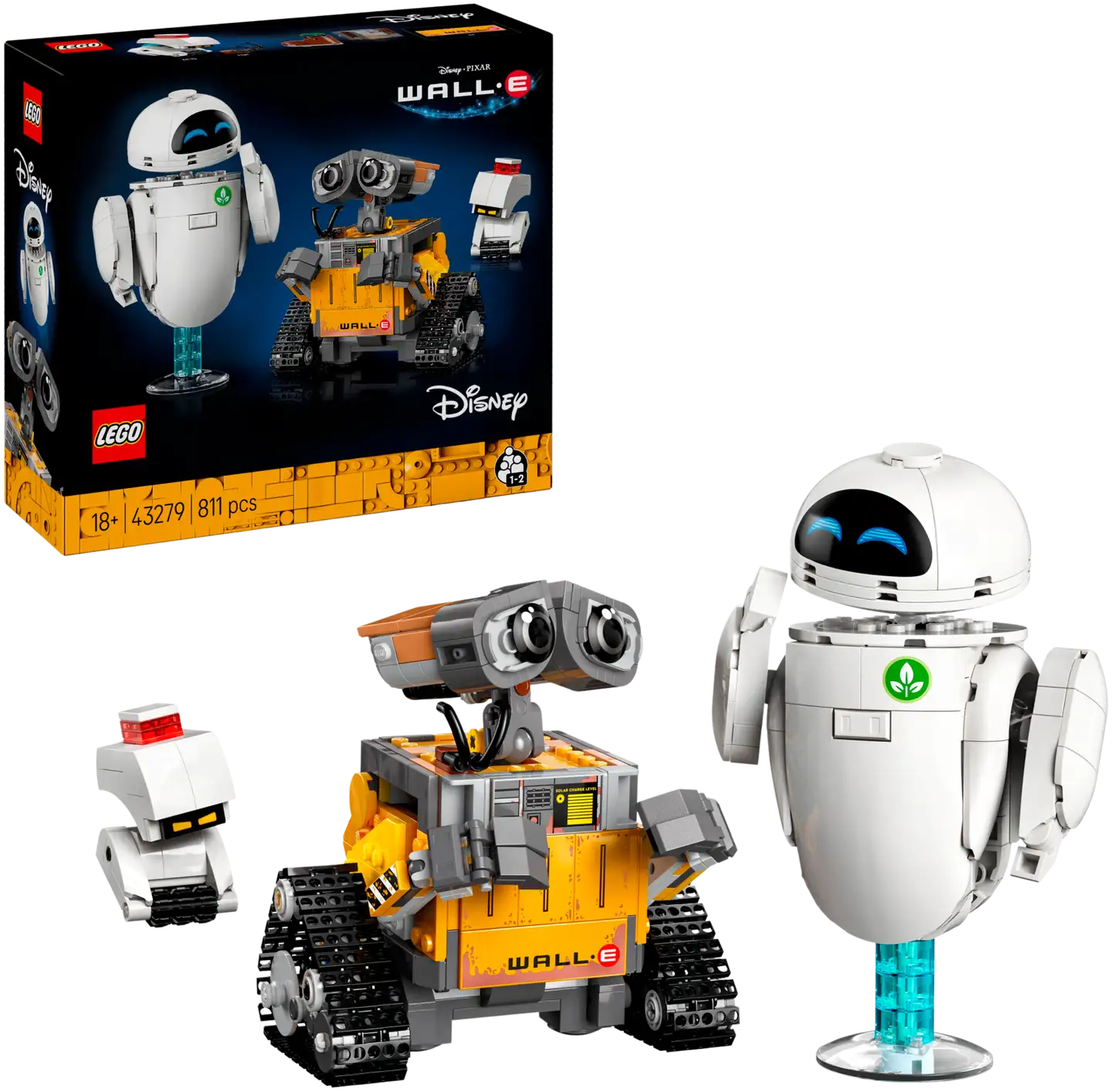 LEGO® Disney Pixar 43279 WALL-E ja EVE - 1