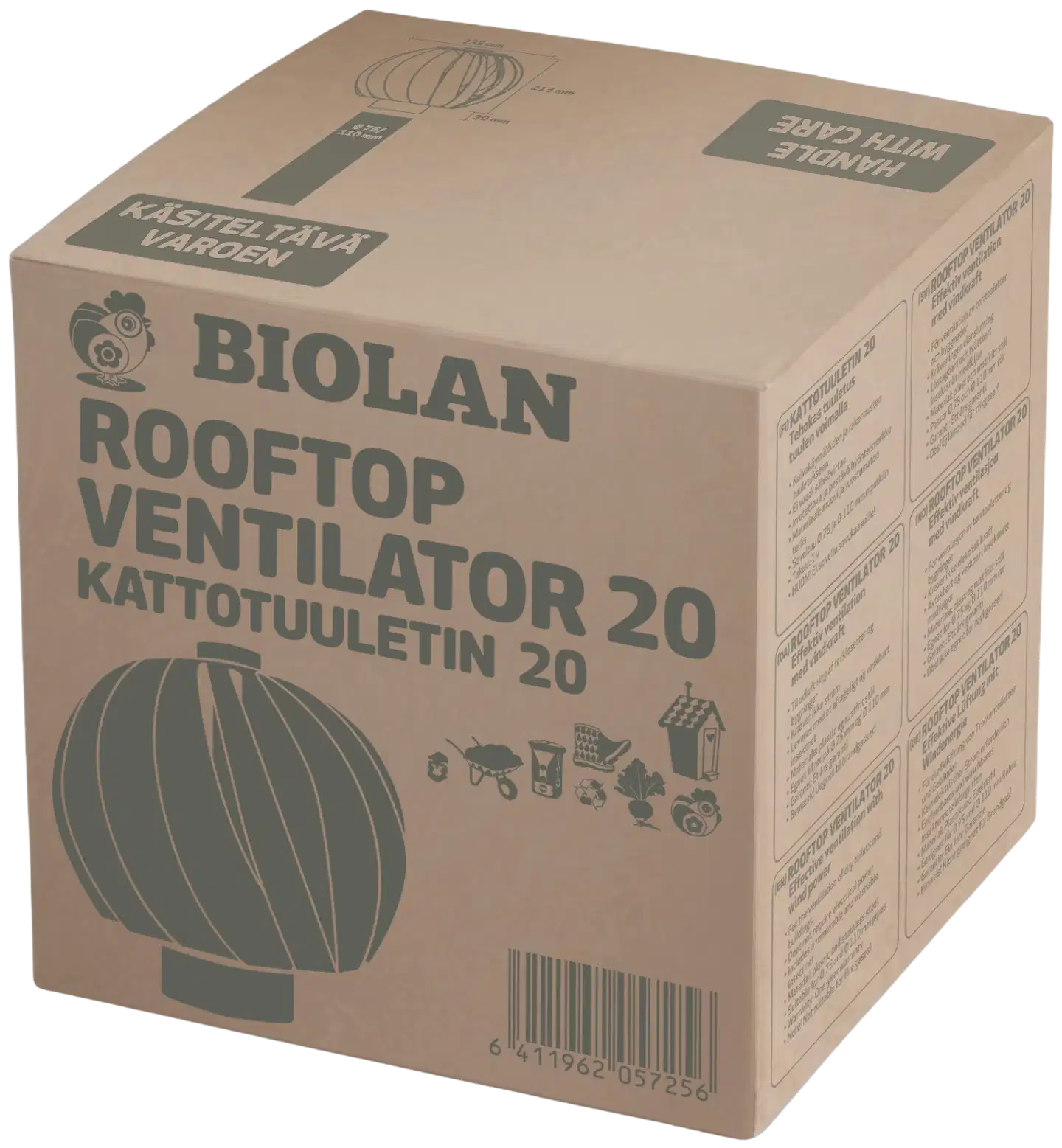 Biolan kattotuuletin 20 - 2