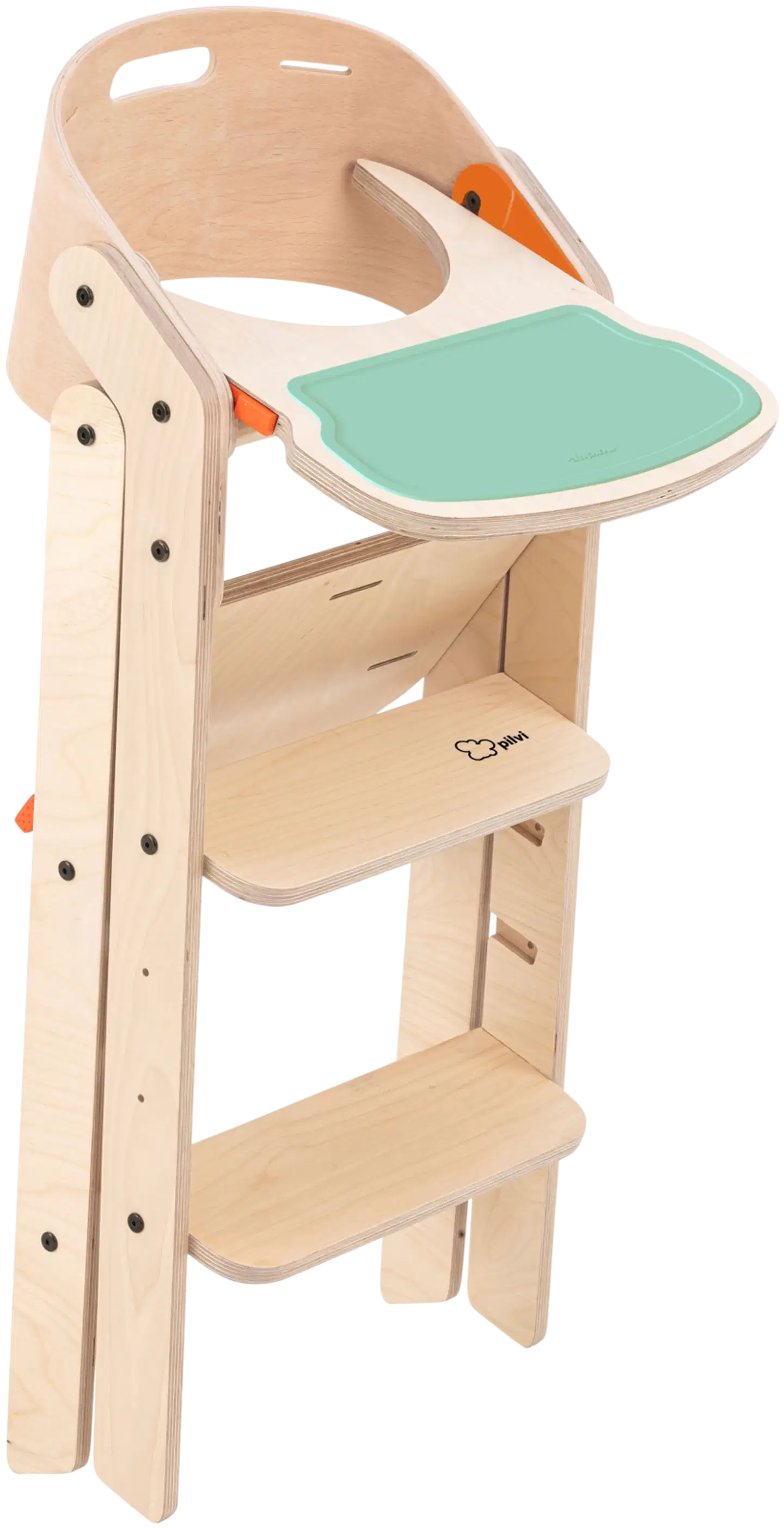 Pilvi kokoontaittuva syöttötuoli /lasten tuoli - 3