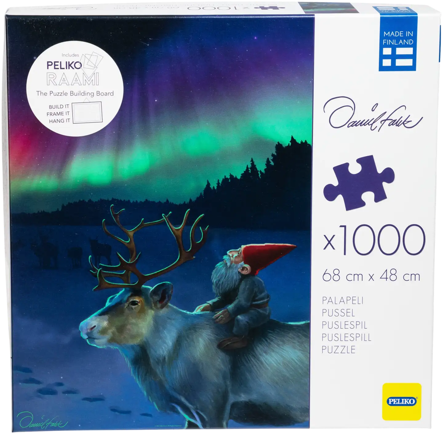 Peliko Daniel Falck 1000 palaa revontulet - 2
