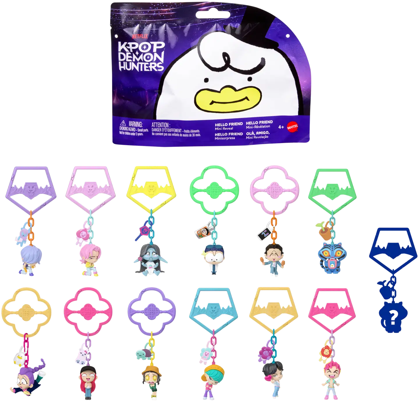 K-Pop Demon Hunters Mini Figures -hahmot - 1
