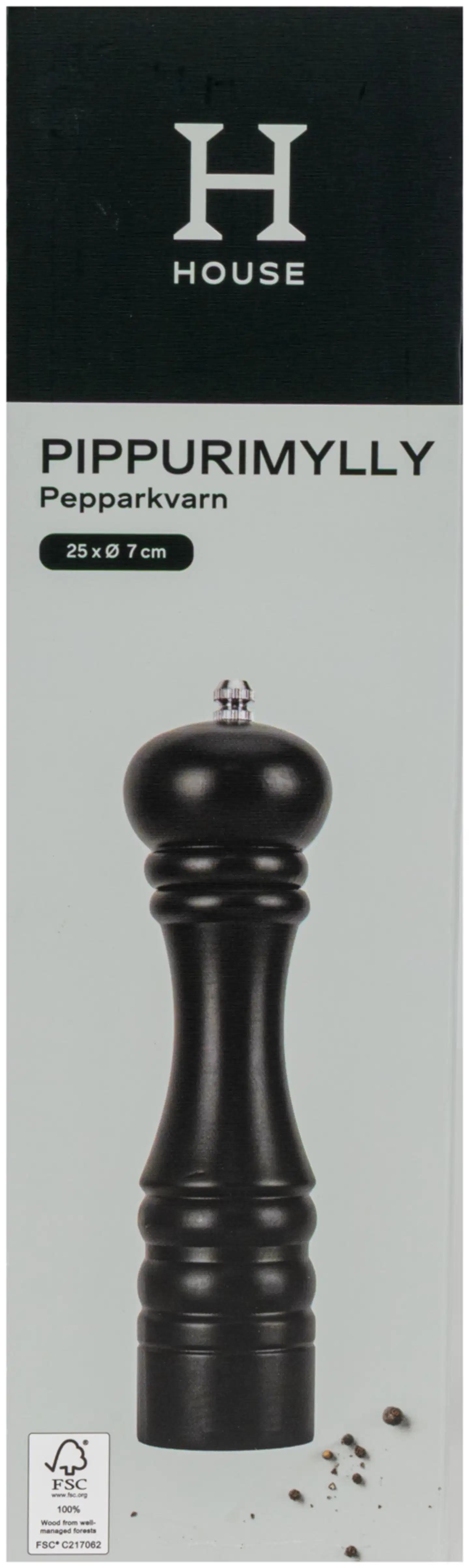 House pippurimylly 25 cm - 2