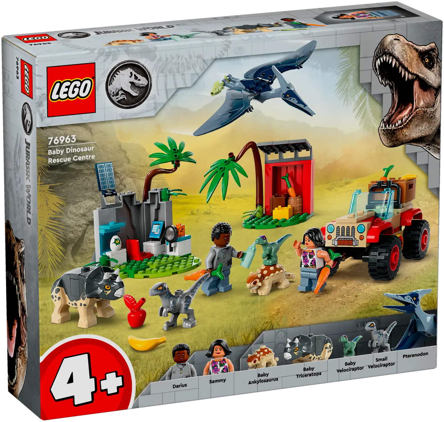 LEGO Jurassic World 76963 Dinosauruspoikasten pelastuskeskus - 2