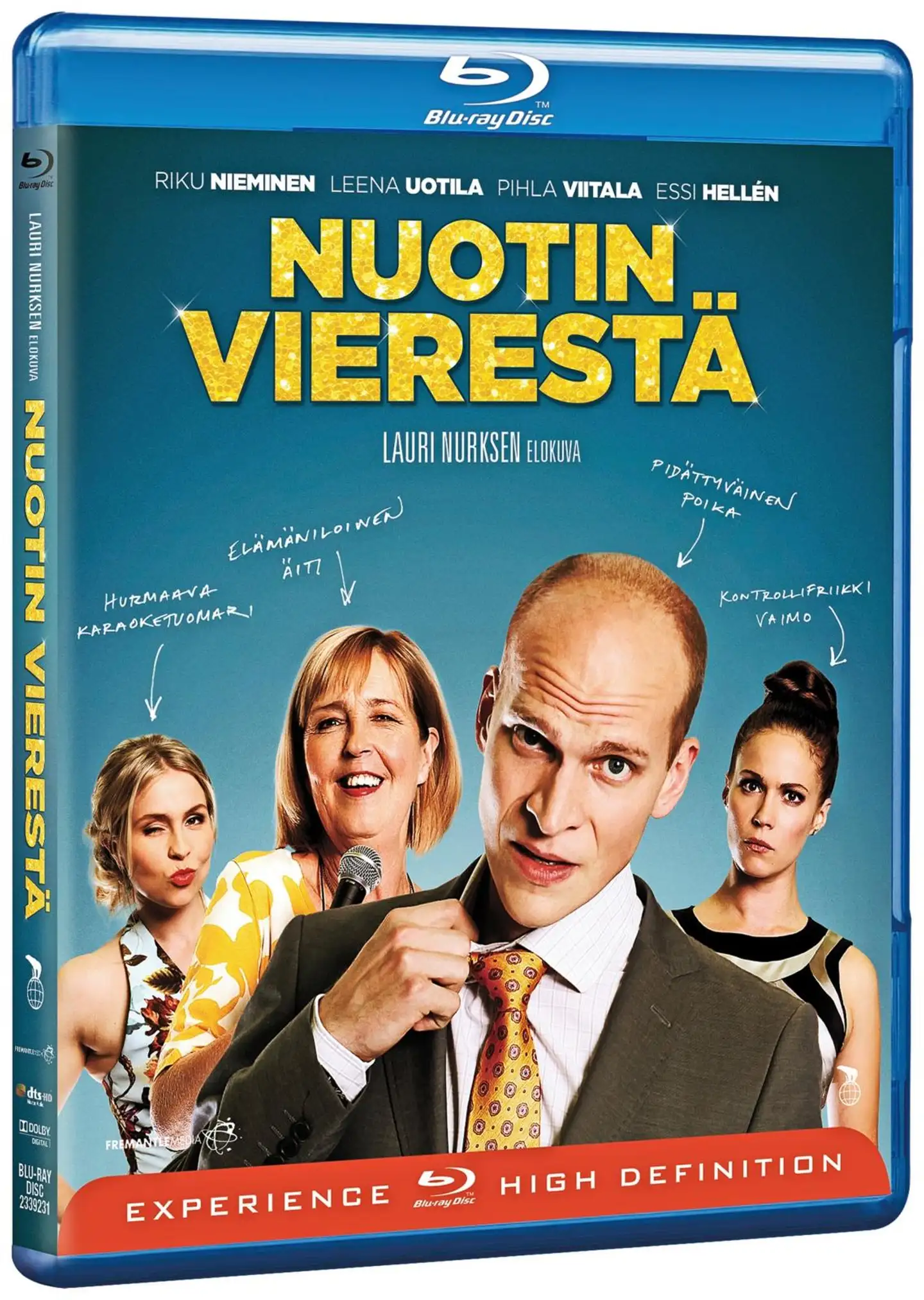 Nuotin vierestä Blu-ray