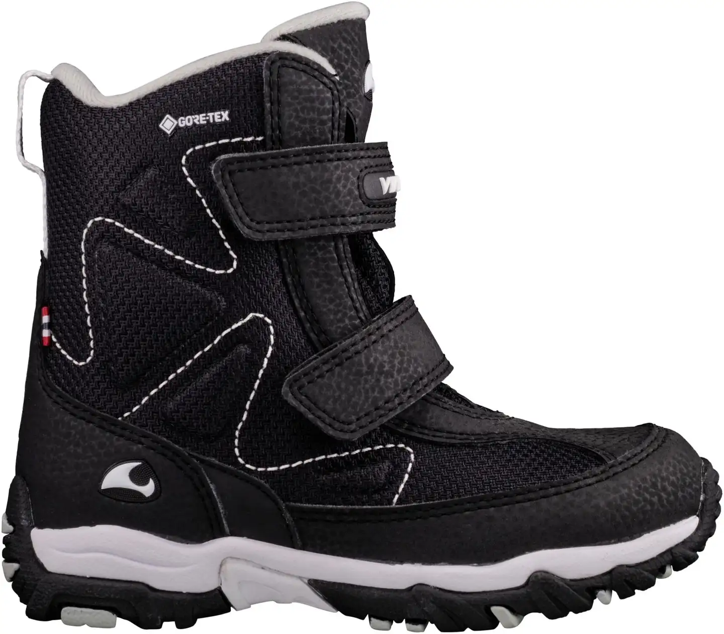 Viking lasten GTX talvijalkine 3-88022 Wombat - Black/white