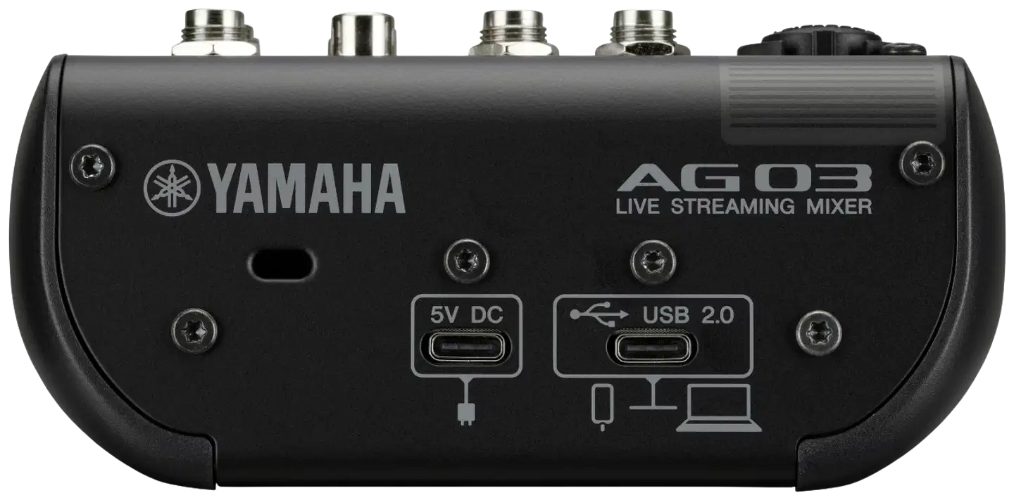 Yamaha livestriimausmikseri AG03mk2B - 4