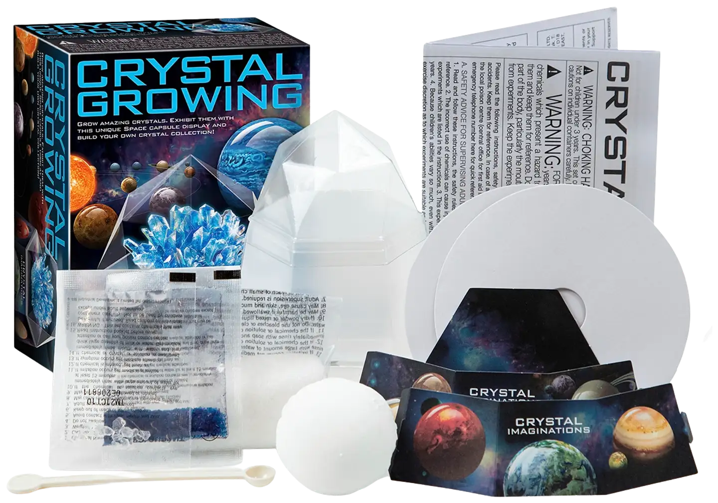 4M Mielikuvitukselliset kristallit, lajitelma - 11