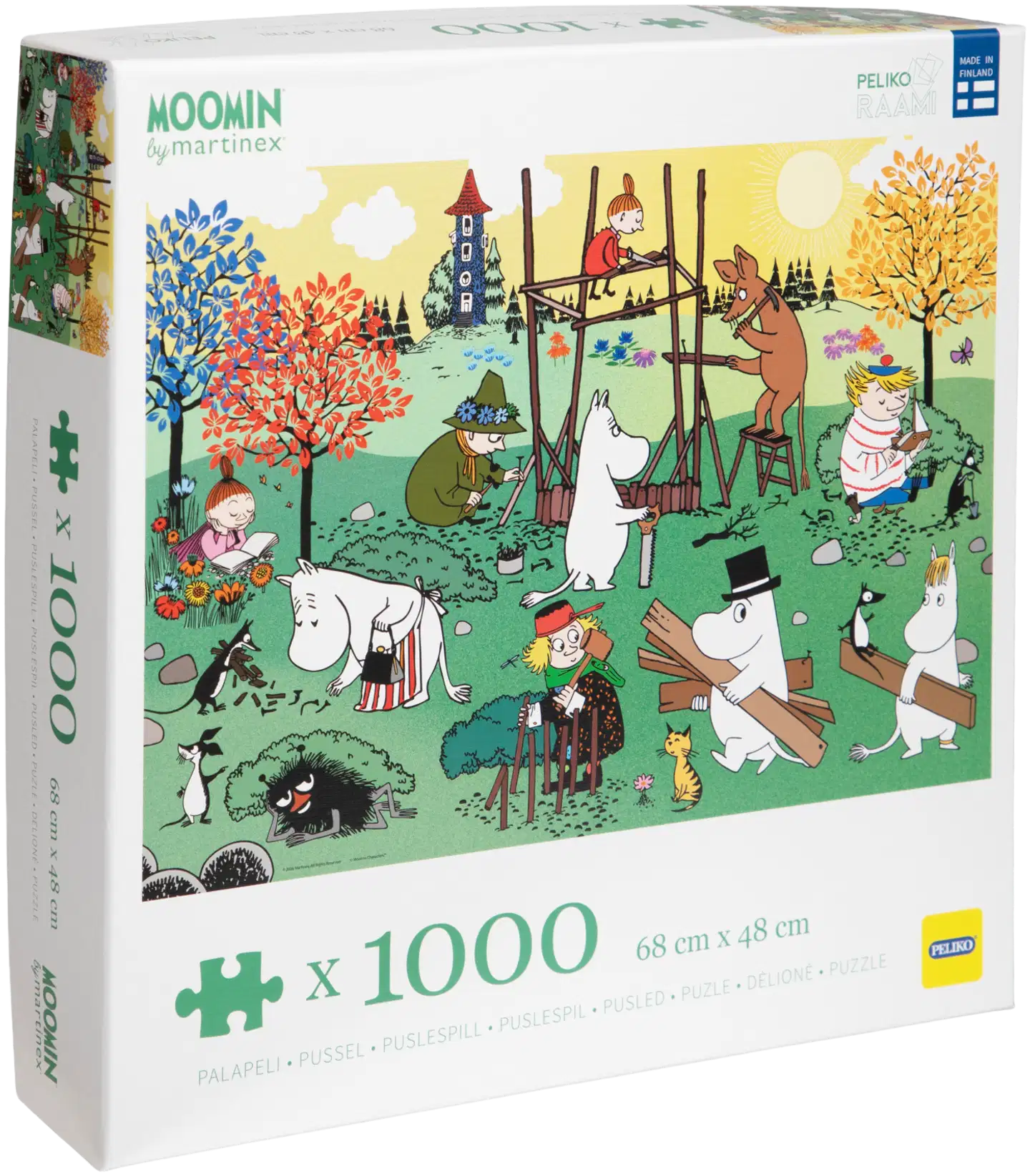 Peliko Muumi palapeli 1000 palaa uutterat - 1