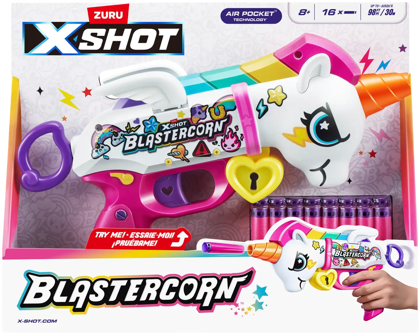 X-Shot yksisarvisase Blastercorn Unicorn - 2