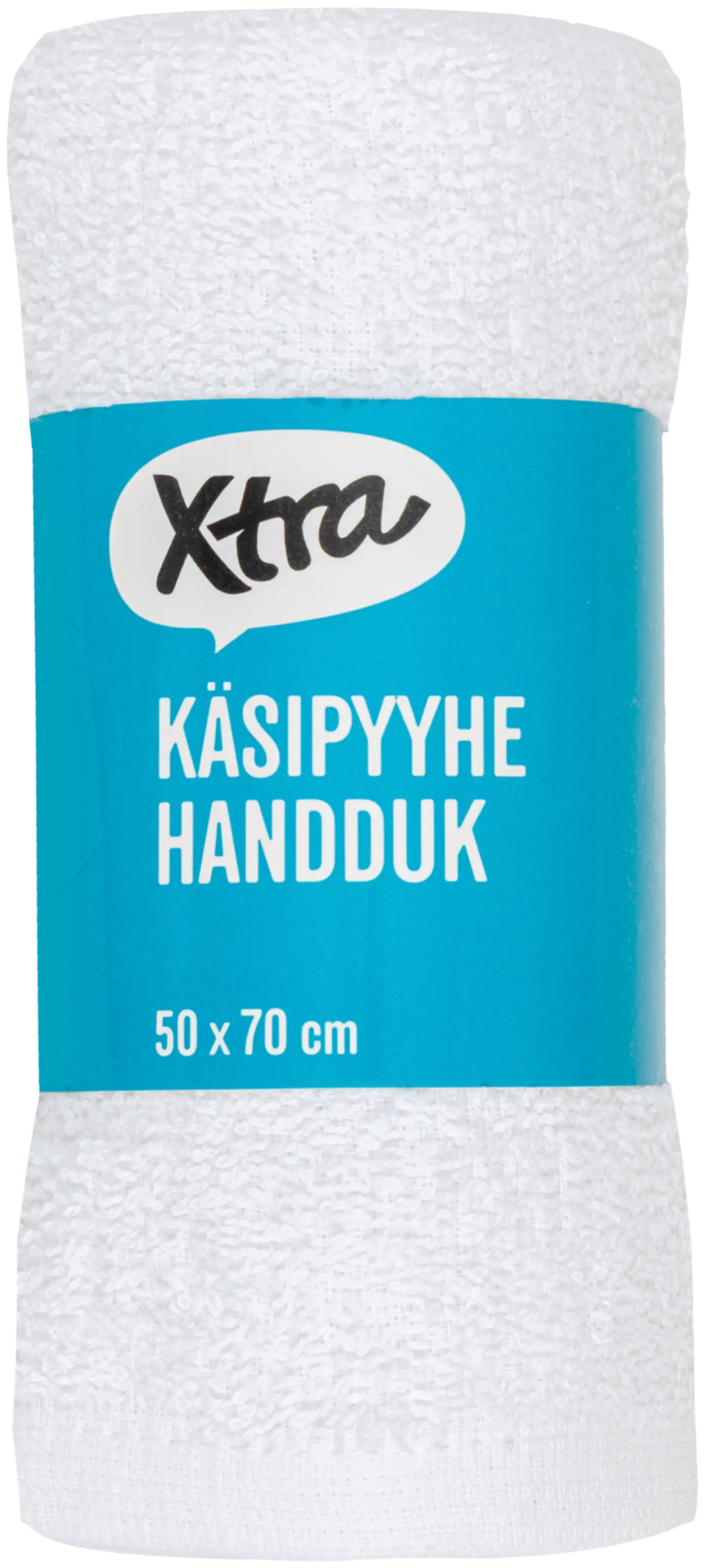 Xtra käsipyyhe Anna 50x70 cm valkoinen