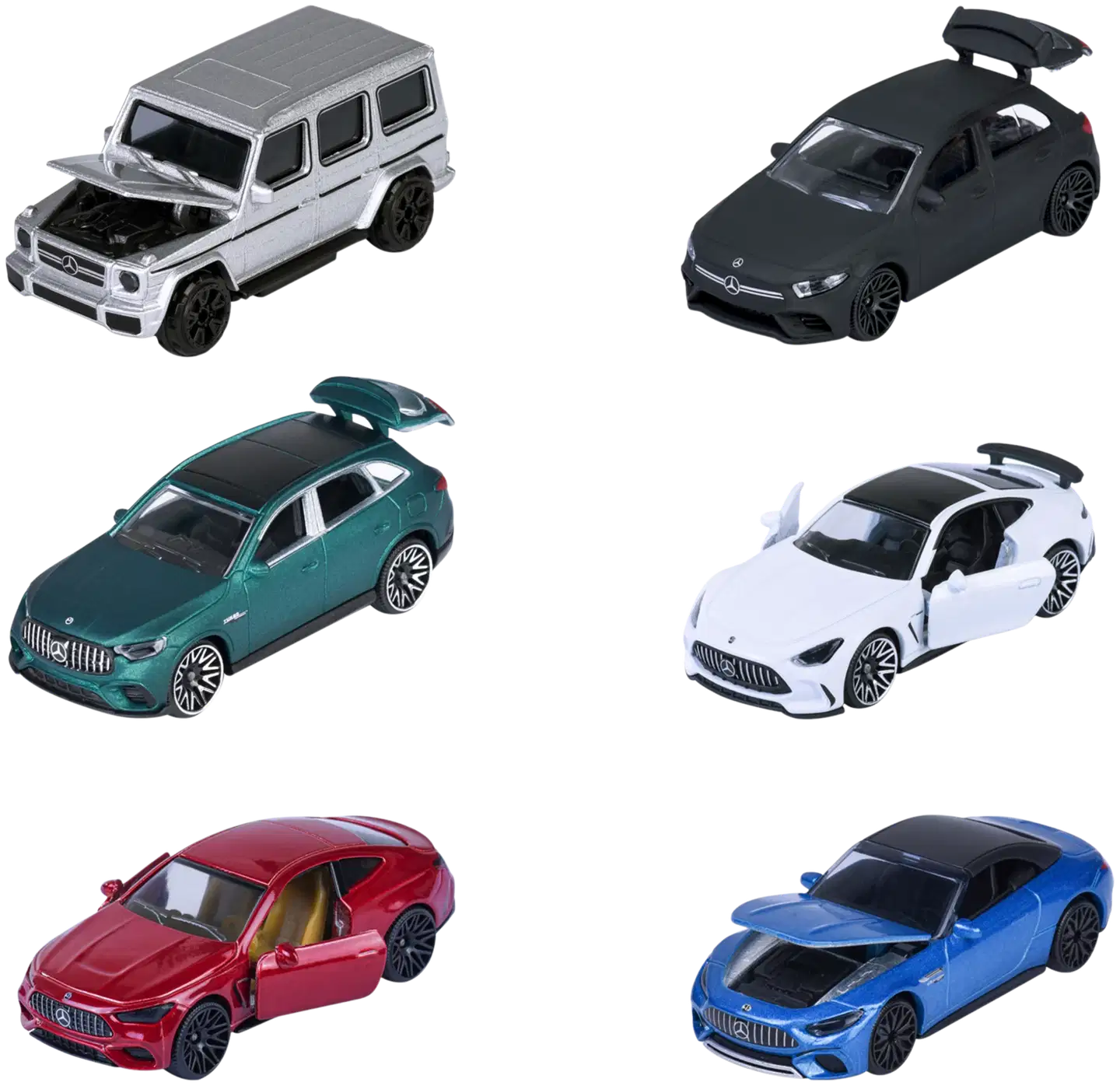 Majorette - Mercedes-AMG Premium auto 1:64, 7,5 cm, die-cast, useita erilaisia, myydään yksittäin - 2