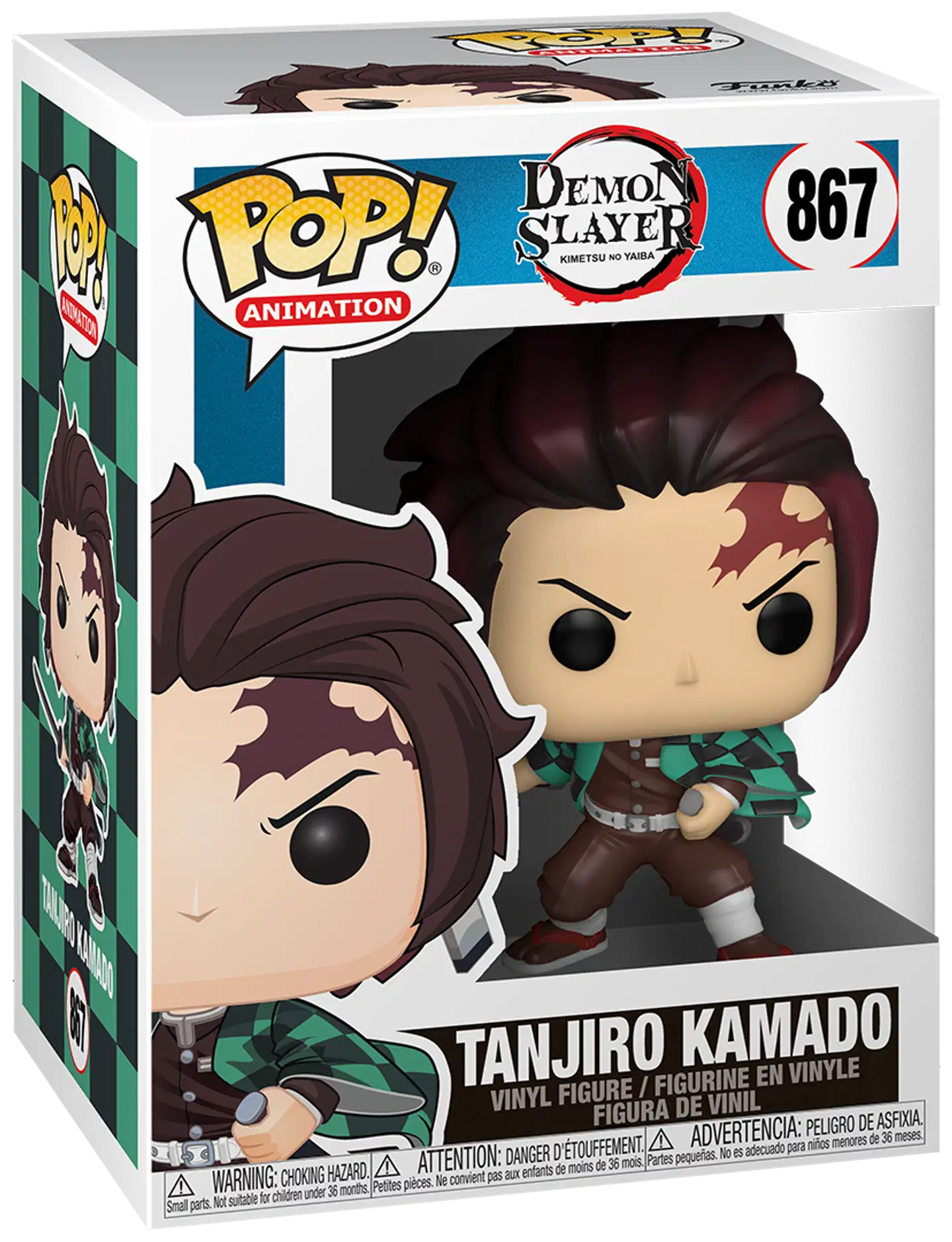 FUNKO POP! Vinyylihahmo: Demon Slayer - Tanjiro Kamado - 1