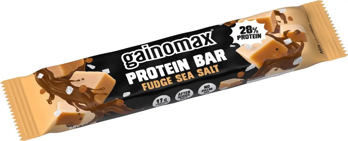 Gainomax Protein bar Fudge Sea Salt Proteiinipatukka 60g