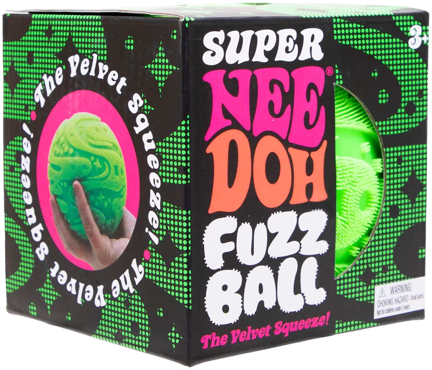 Needoh Super NeeDoh Fuzz Ball 3 lajit. - 3