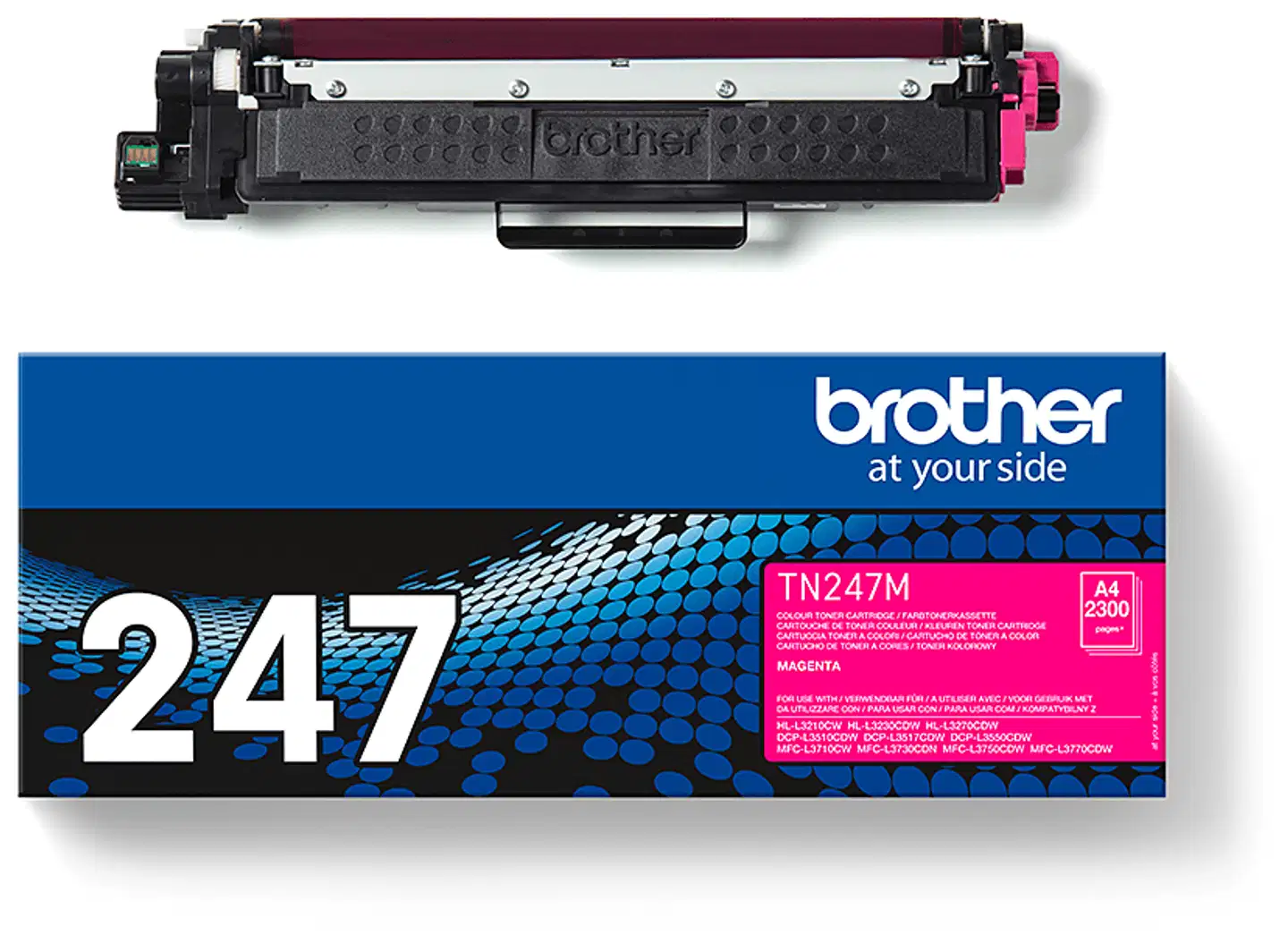 Brother suurvärikasetti TN 247M magenta - 3