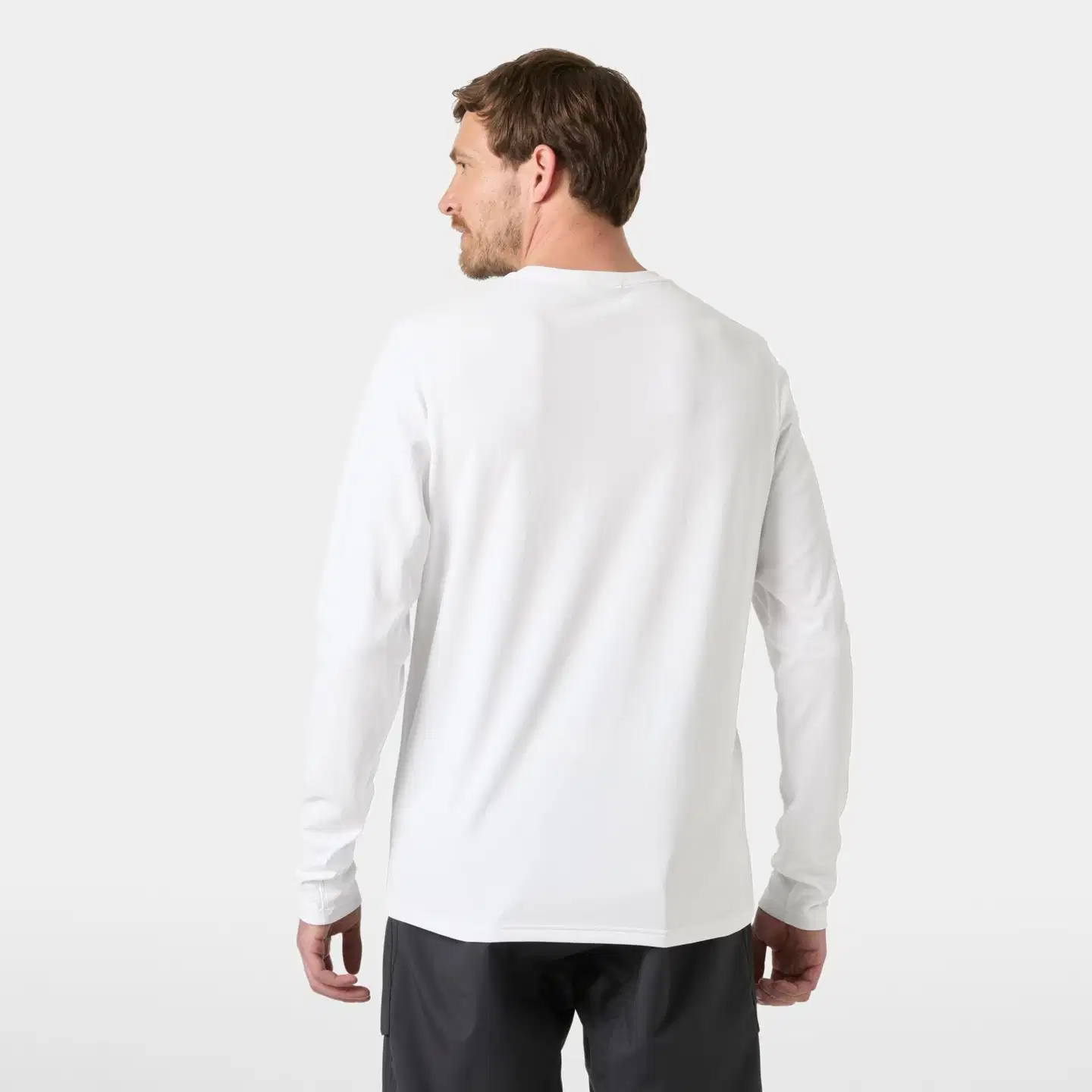 Helly Hansen miesten pitkähihainen aurinkosuojattu paita HH Lifa Active Solen LS 48352 - WHITE - 4