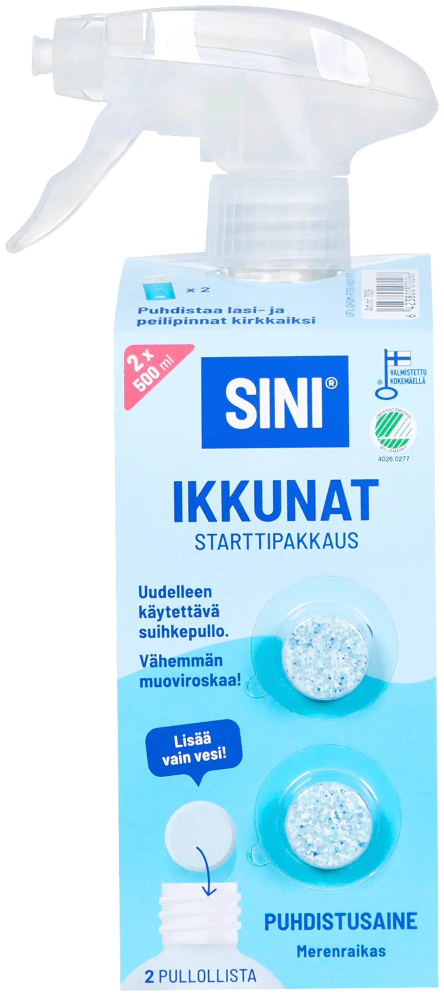 Sini Ikkuna starttipakkaus