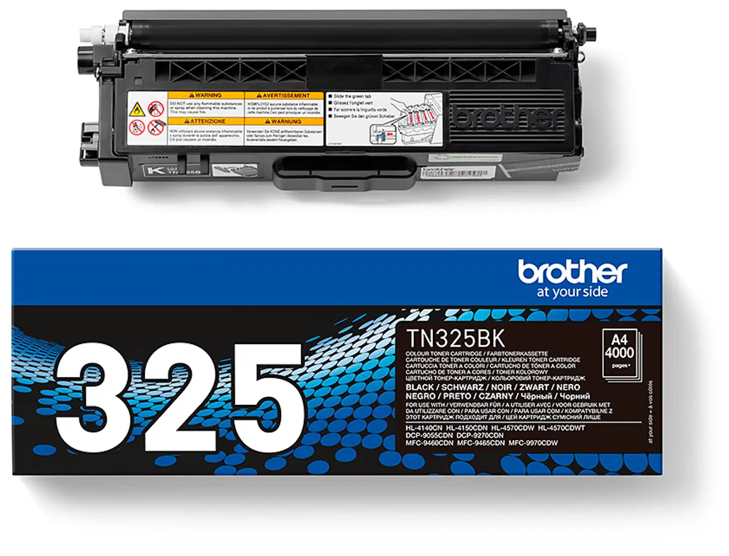 Brother laservärikasetti TN-325BK musta - 3