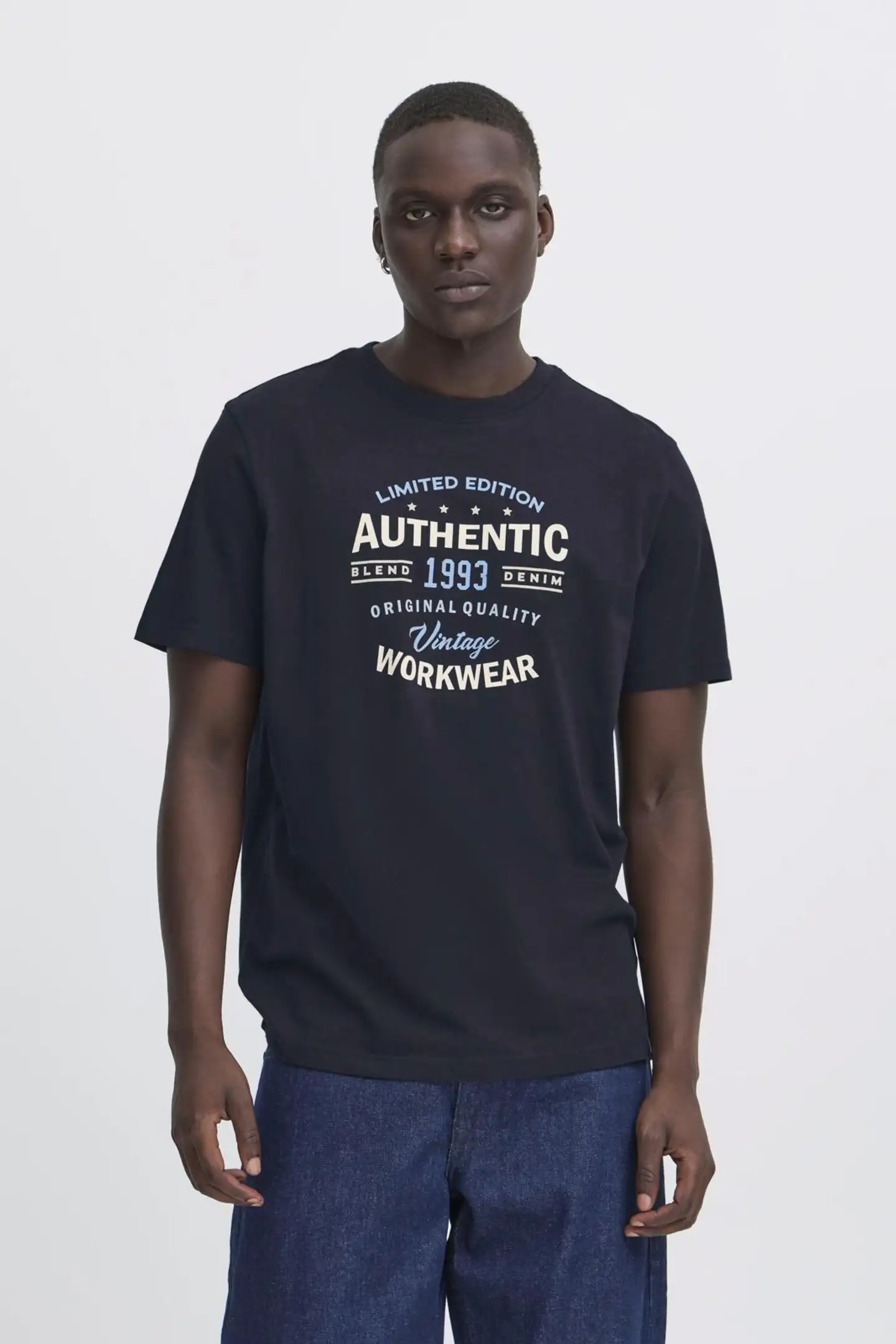 Blend miesten t-paita Bhkubert authentic logo - Salute - 3