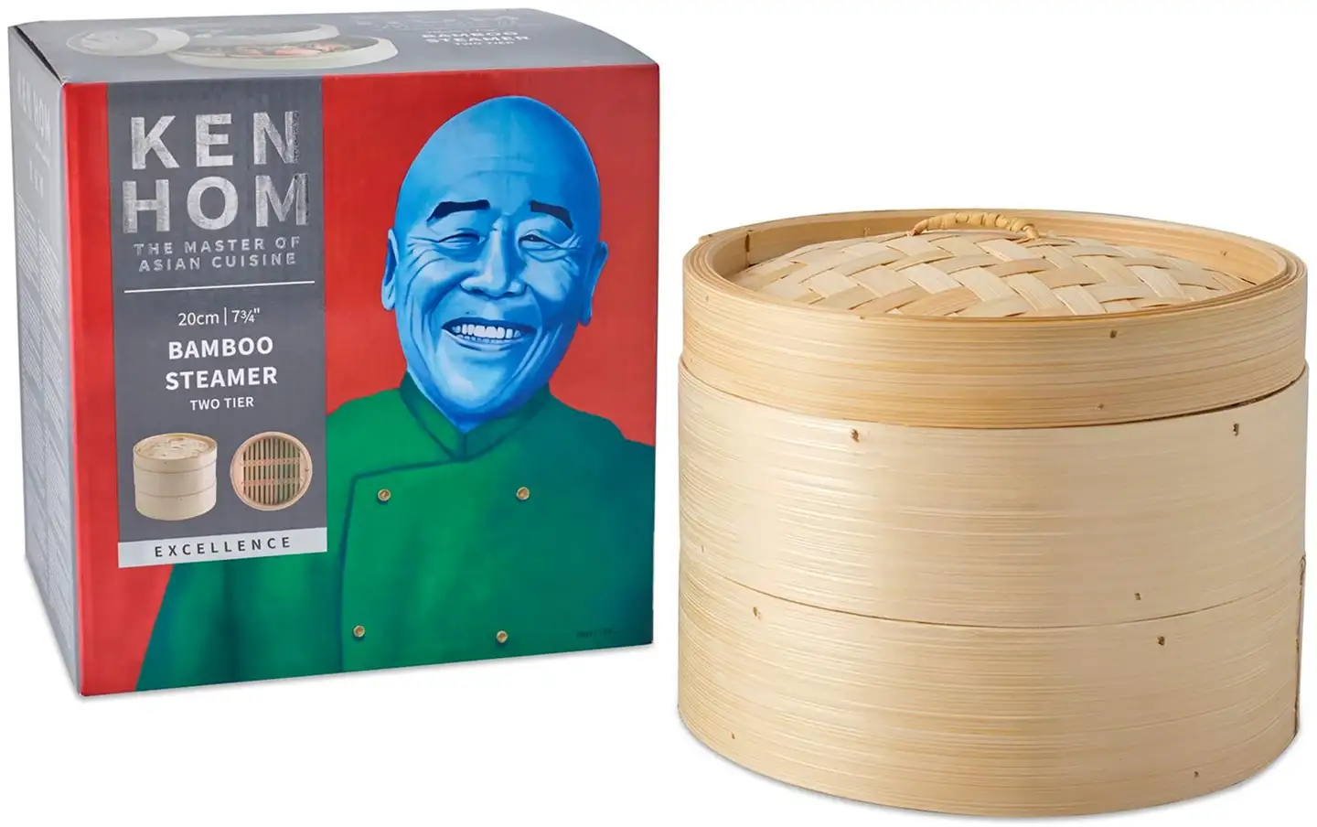 Ken Hom höyrytyskori Excellence bambu 20 cm - 5