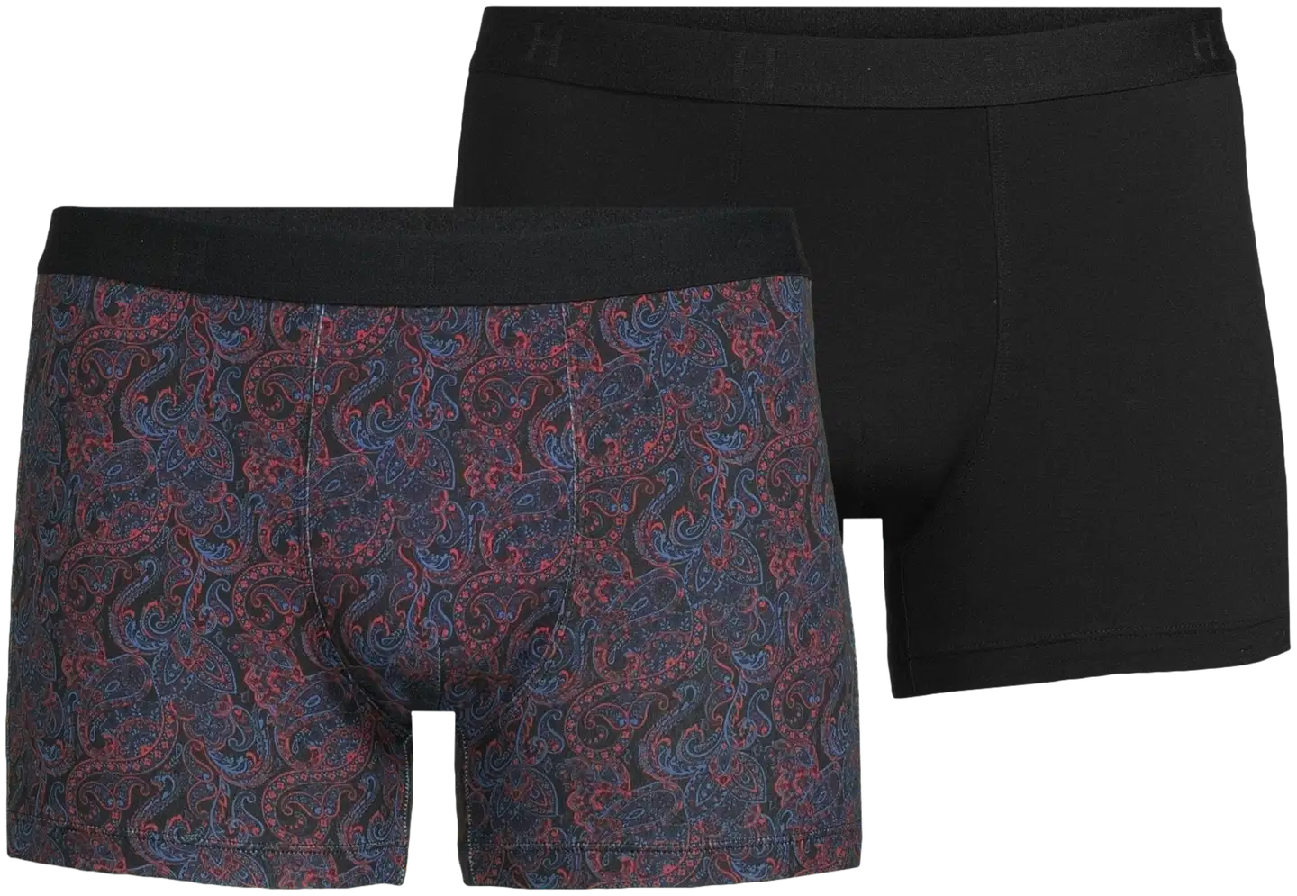 House miesten bokserit 190H082603 2-pack - BLACK - 1