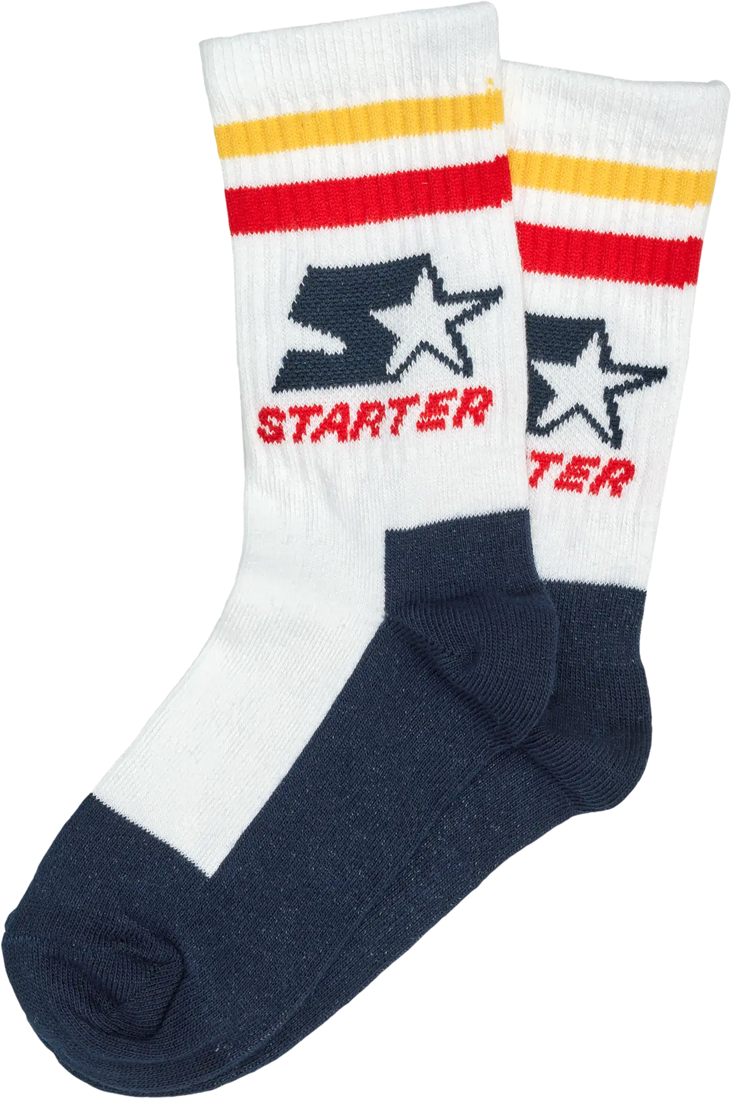 Starter lasten urheilusukat 3-pack - white/black/grey - 1