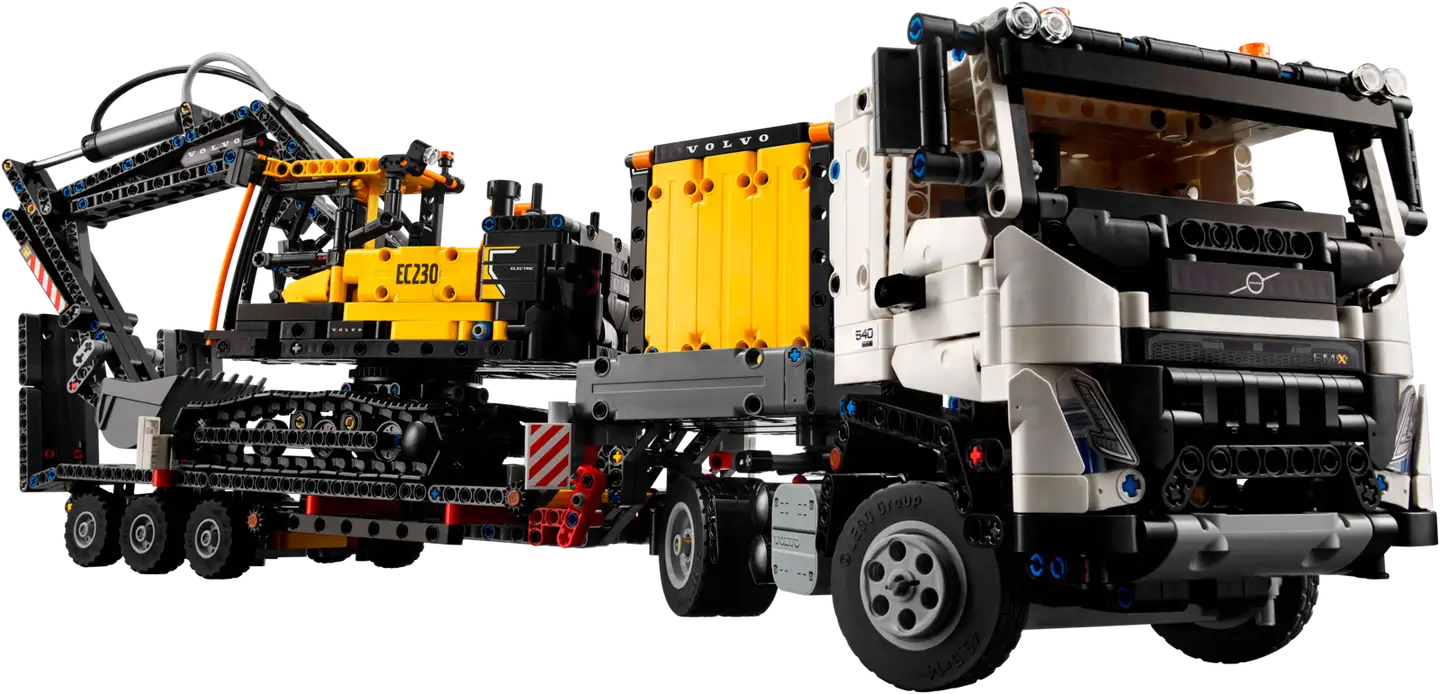 LEGO® Technic 42175 - Volvo FMX kuorma-auto ja EC230 Electric ?kaivukone - 4