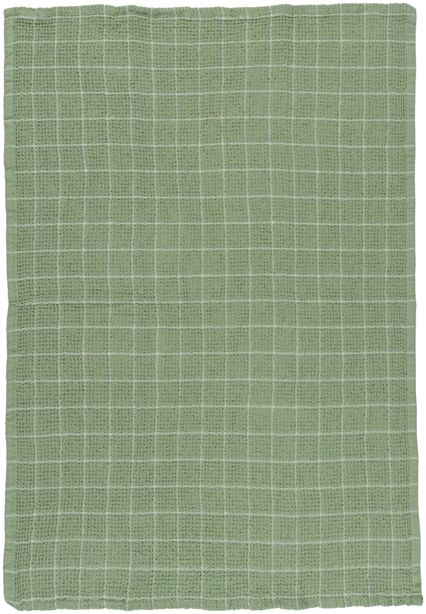 House keittiöpyyhe 50x70 cm vohveli-ruutu vihreä 2-pack - 2