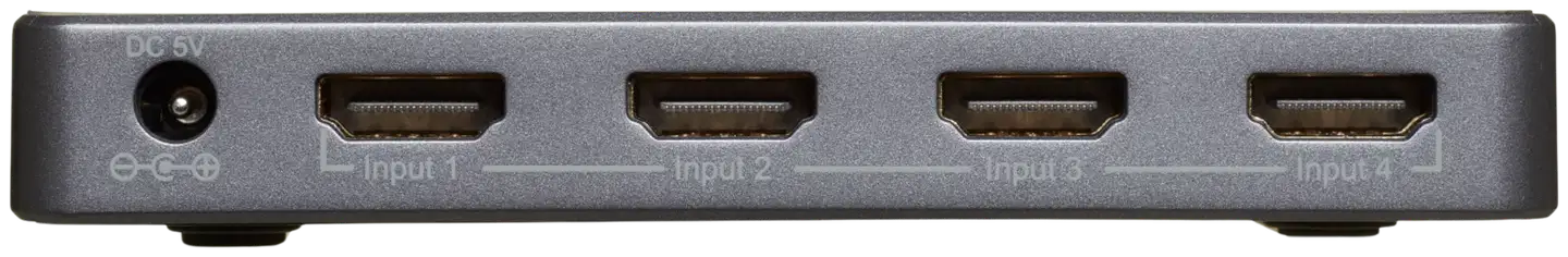 Marmitek HDMI-kytkin Connect 620 UHD 2.0 HDMI-kytkimellä voit liittää 4 laitetta television tai projektorin yhteen HDMI-tuloon. - 4