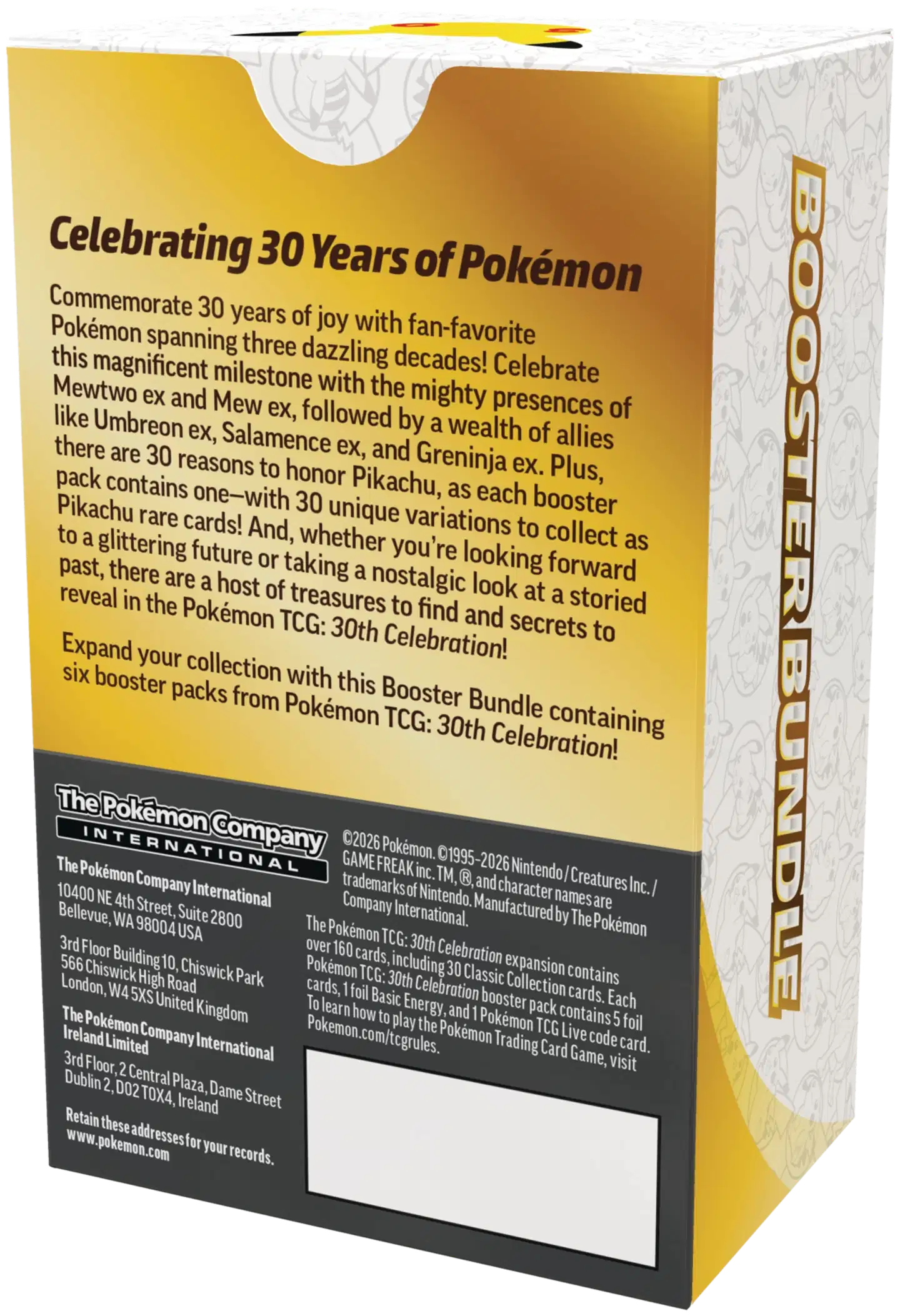 Pokémon BST Bundle 30th - 3