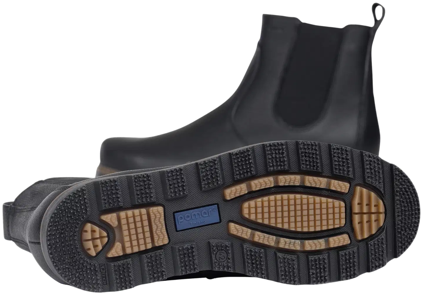 Pomar miesten talvinilkkuri Raja 48258-100 - Black Vivian/Tan sole - 4