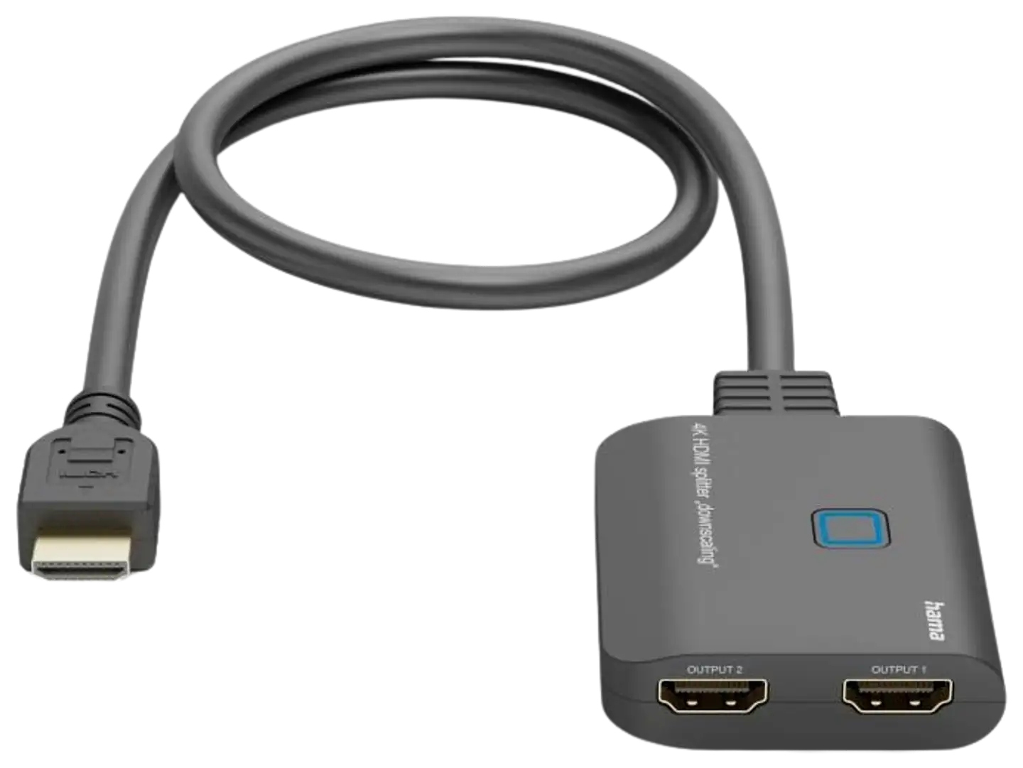 Hama HDMI™-jakaja, 1 in 2 out, 4K - 2