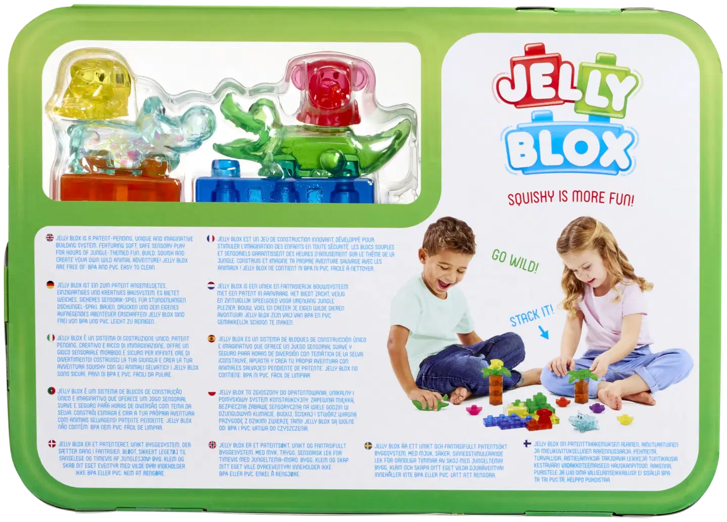 Jelly Blox Jungle Set -rakennuspalikat, viidakko - 9