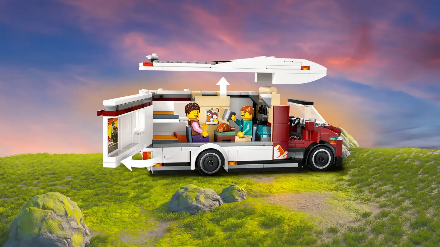 LEGO® City Great Vehicles 60454 Seikkailulomalaisten matkailuauto - 6