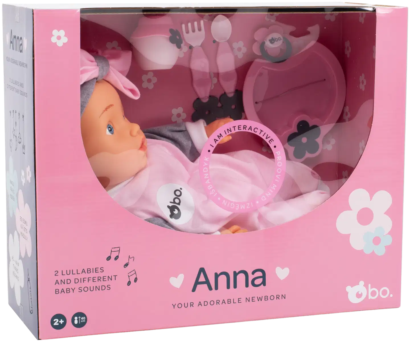 bo. interaktiivinen nukke Vastasyntynyt  Anna 42 cm - 3