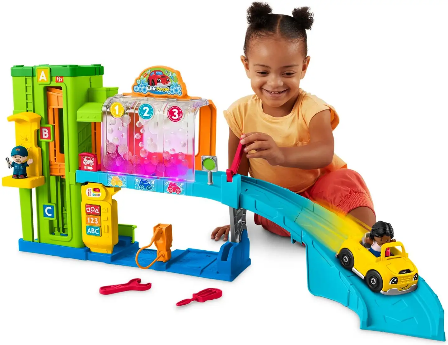 Fisher-Price Little People Huoltoasema - 3