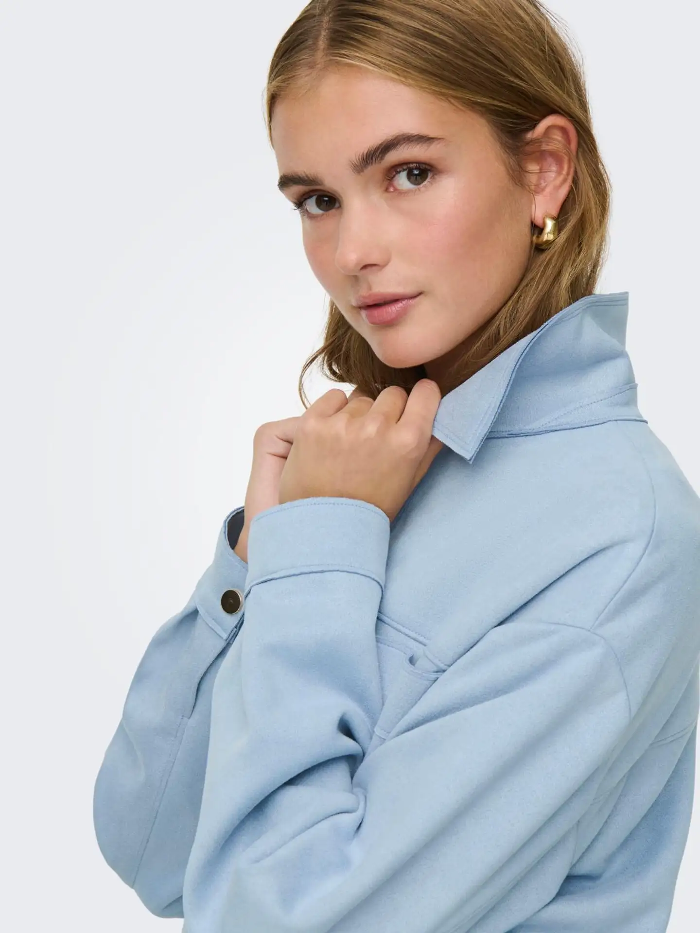 JDY naisten kauluspaita Jdyjulle - Cashmere Blue - 6