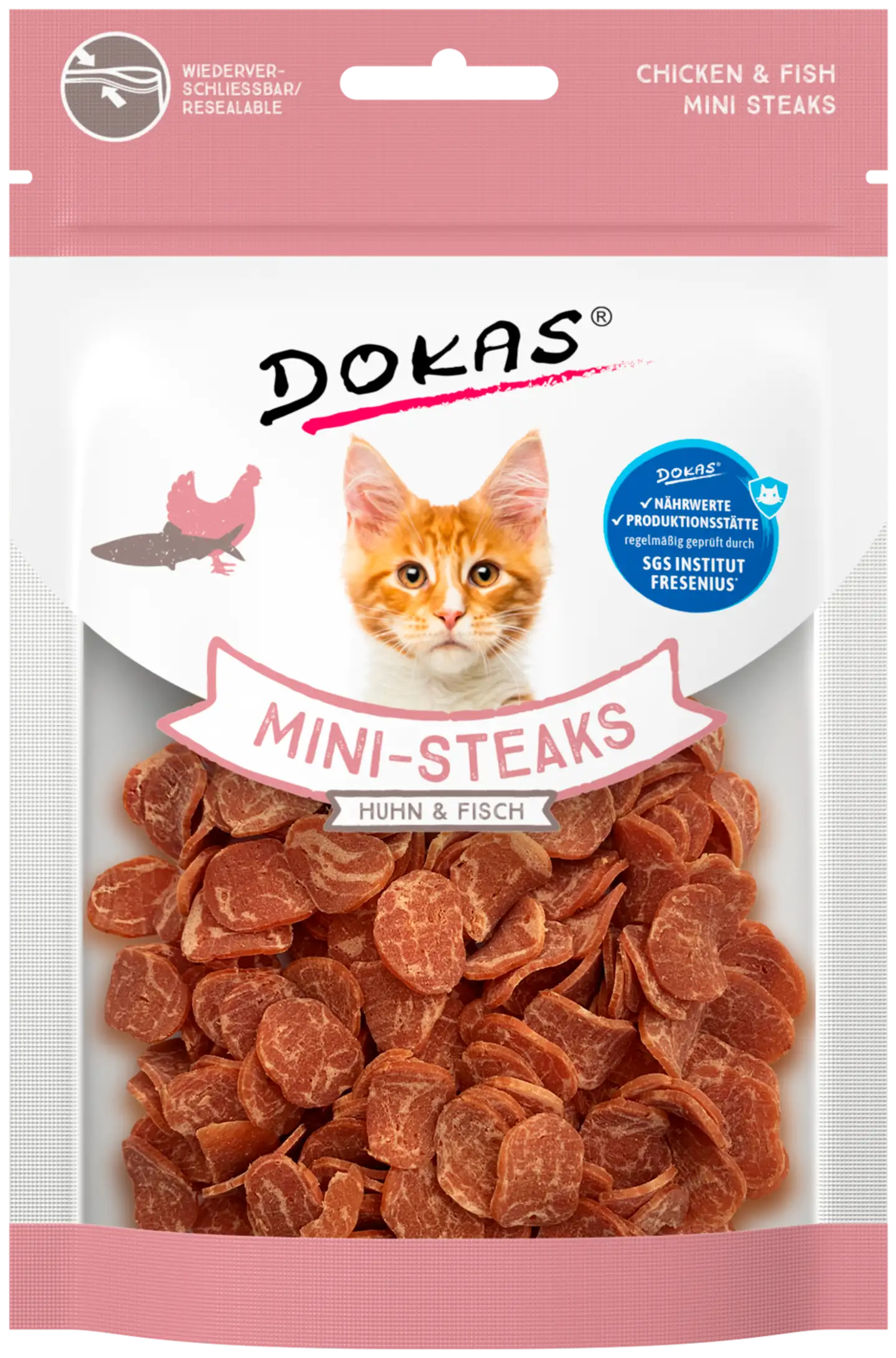 Dokas Kissan minipihvit kana-kala 25g