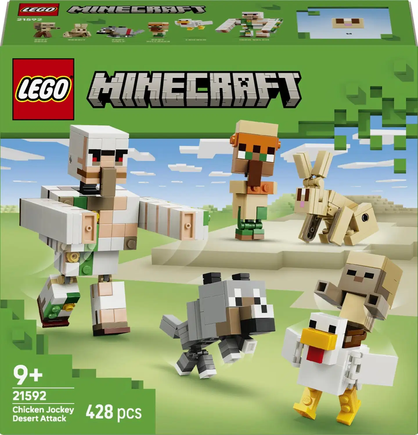 LEGO® Minecraft 21592 Kanajockey ja hyökkäys aavikolla - 3