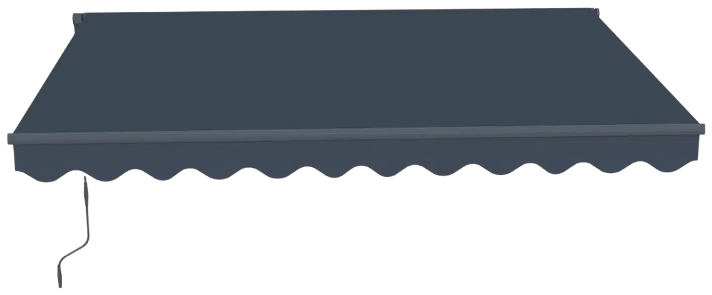 Lykke markiisi 2,95x2,5 m, tummanharmaa - 7