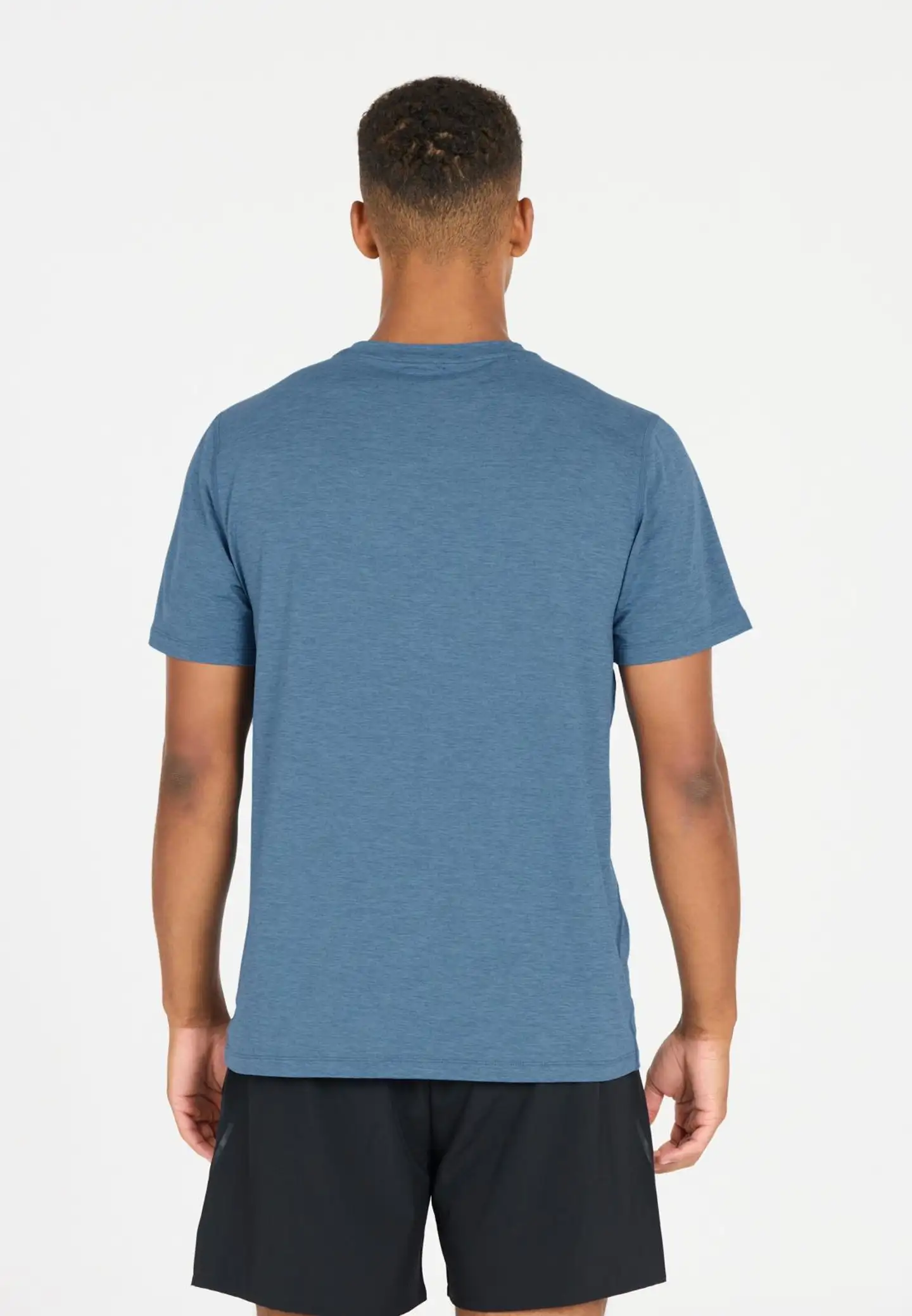 ENDURANCE Abdon M Melange S/S Tee miesten t-paita - 2257 Blue Heaven - 6